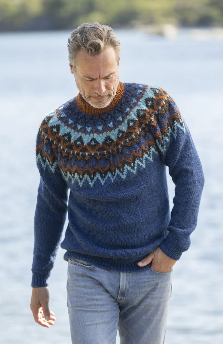 Kraft Genser Marine fra Viking