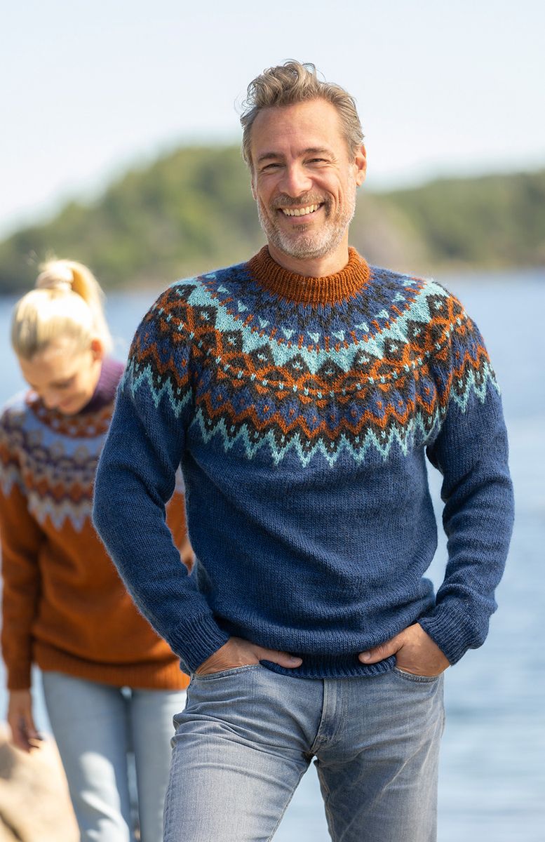 Kraft Genser Marine fra Viking