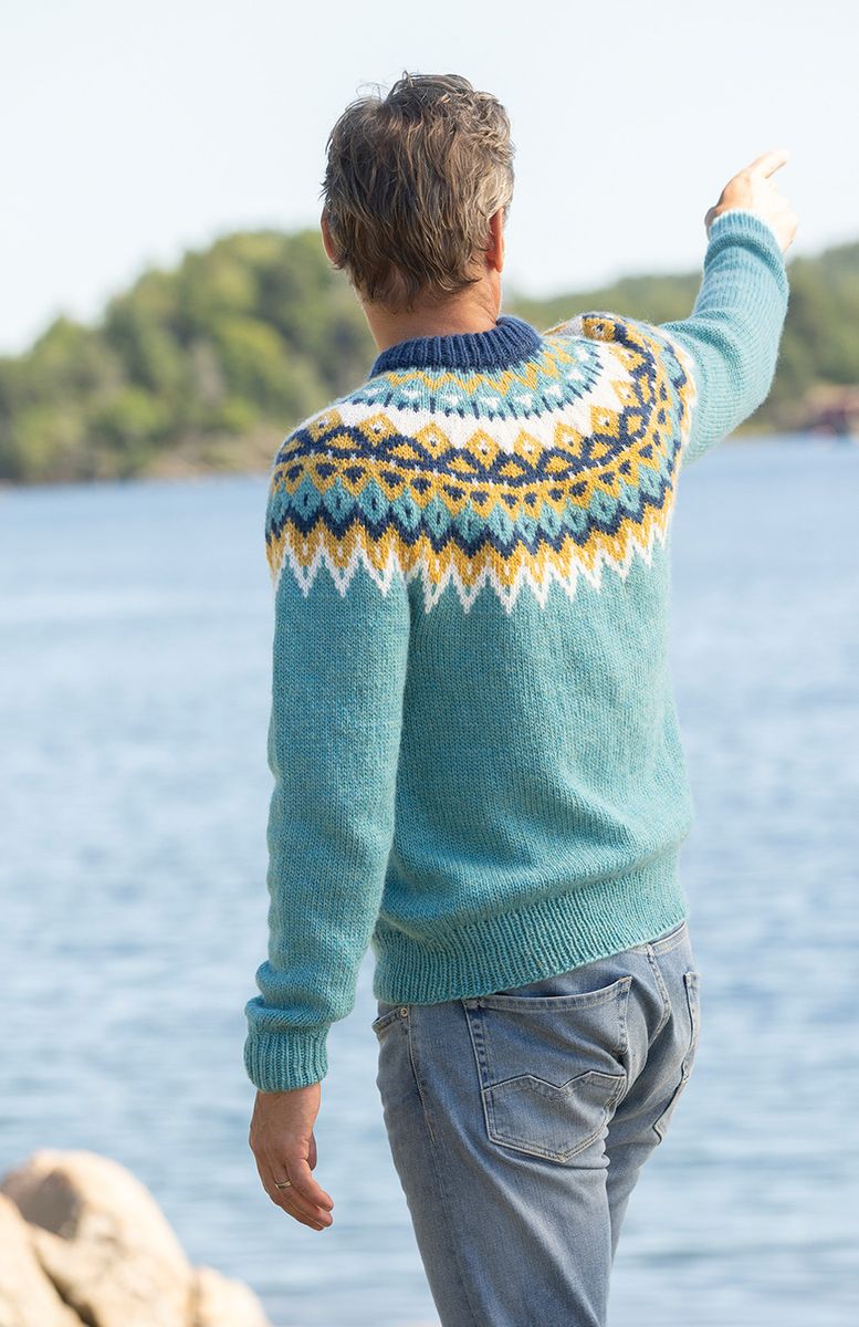 Kraft Genser Turkis fra Viking