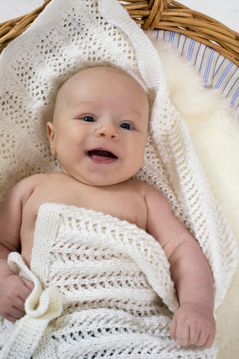 Millian & Milla Blå Hentesett m/Teppe fra HoY