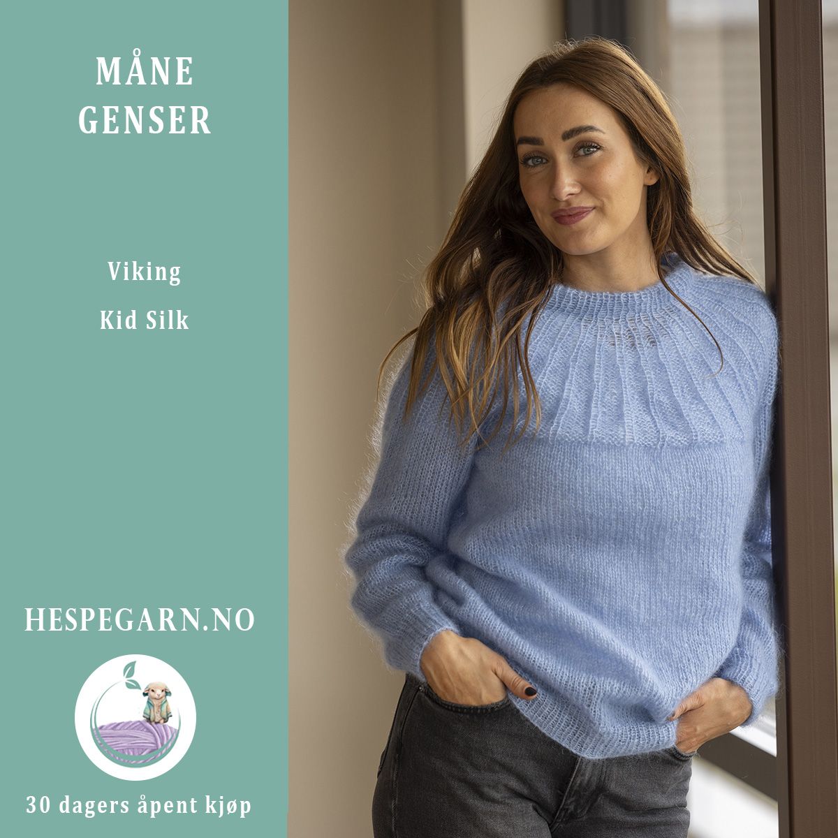 Måne Genser fra Viking